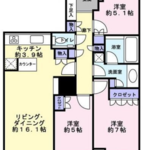 THE TOKYO TOWERS MID TOWER 31階 3LDK 320,100円〜339,900円の写真1-thumbnail