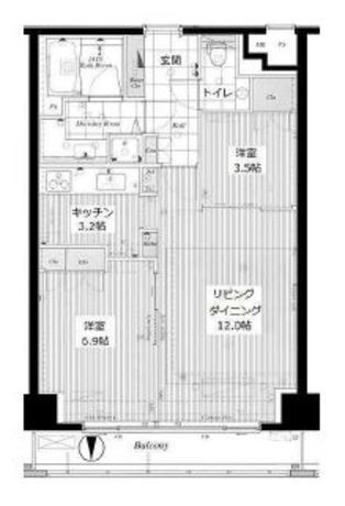 コンパートメント東京中央 11階 1LDK 203,700円〜216,300円の写真2-slider