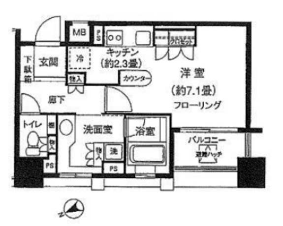 ファミール新宿グランスイートタワー 3階 1R 140,650円〜149,350円の写真1-slider