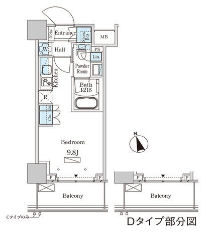 パークアクシス大塚ステーションゲートタワー 5階 1R 105,730円〜112,270円の写真1-slider