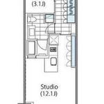 コンフォリア新宿イーストサイドタワー 5階 1R 242,500円〜257,500円の写真1-thumbnail