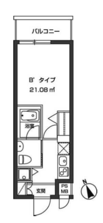 レジディア虎ノ門 5階 1K 109,610円〜116,390円の写真1-slider