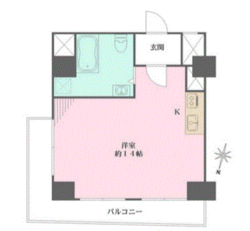 松濤パークハウス 6階 1R 133,860円〜142,140円の写真1-slider