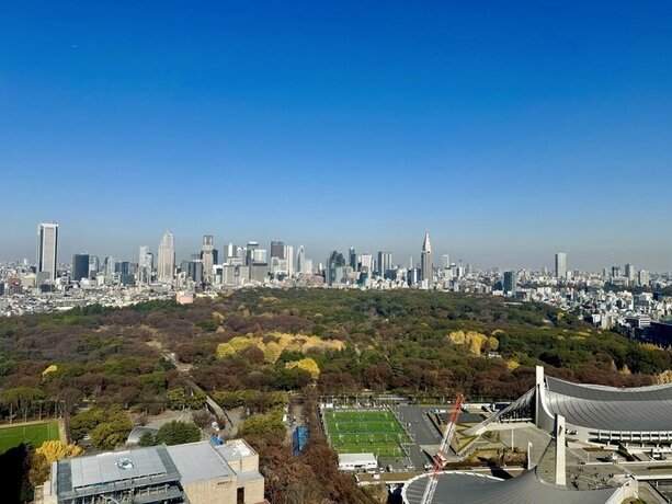 パークコート渋谷ザ・タワー 34階 1LDK 824,500円〜875,500円の眺望1-slider