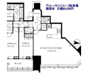 パークコート渋谷ザ・タワー 34階 2LDK 921,500円〜978,500円の写真2-thumbnail
