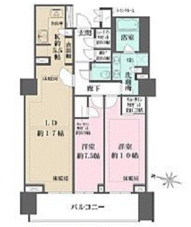 ザ・パークハウス渋谷南平台 5階 2LDK 640,200円〜679,800円の写真2-slider