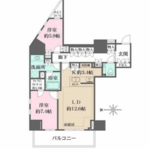 ザ・パークハウス三田タワー 5階 2LDK 422,920円〜449,080円の写真2-thumbnail