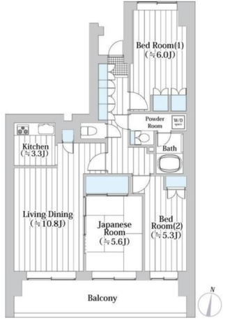 イーストパークス大島サザンスクエア 2階 3LDK 169,750円〜180,250円の写真1-slider